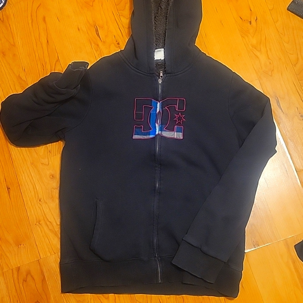 Women's DC thick hoodie sz XL